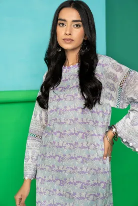 1 Pc Printed Lawn Shirt