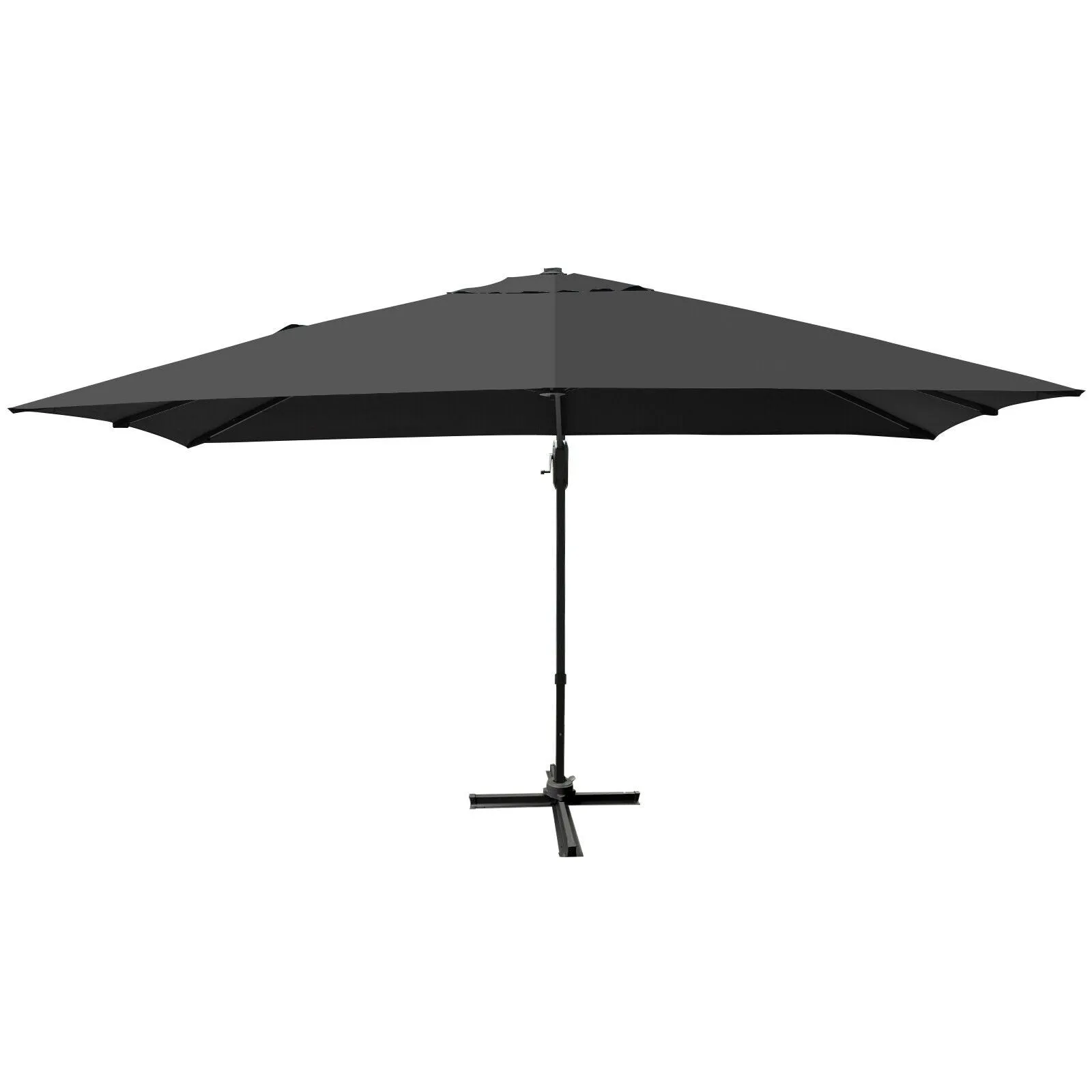 10 x 13ft Rectangular Cantilever Umbrella - Gray