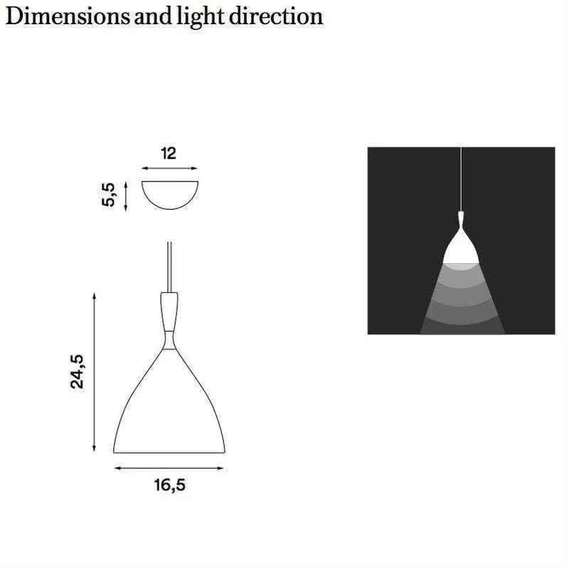 1954 Original Scandinavian Pendant Light