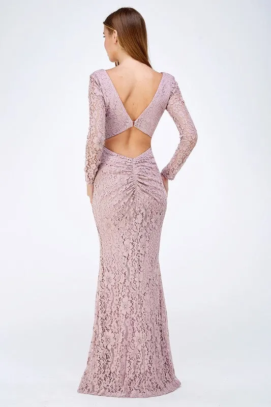 24895 Prom Dress Mauve