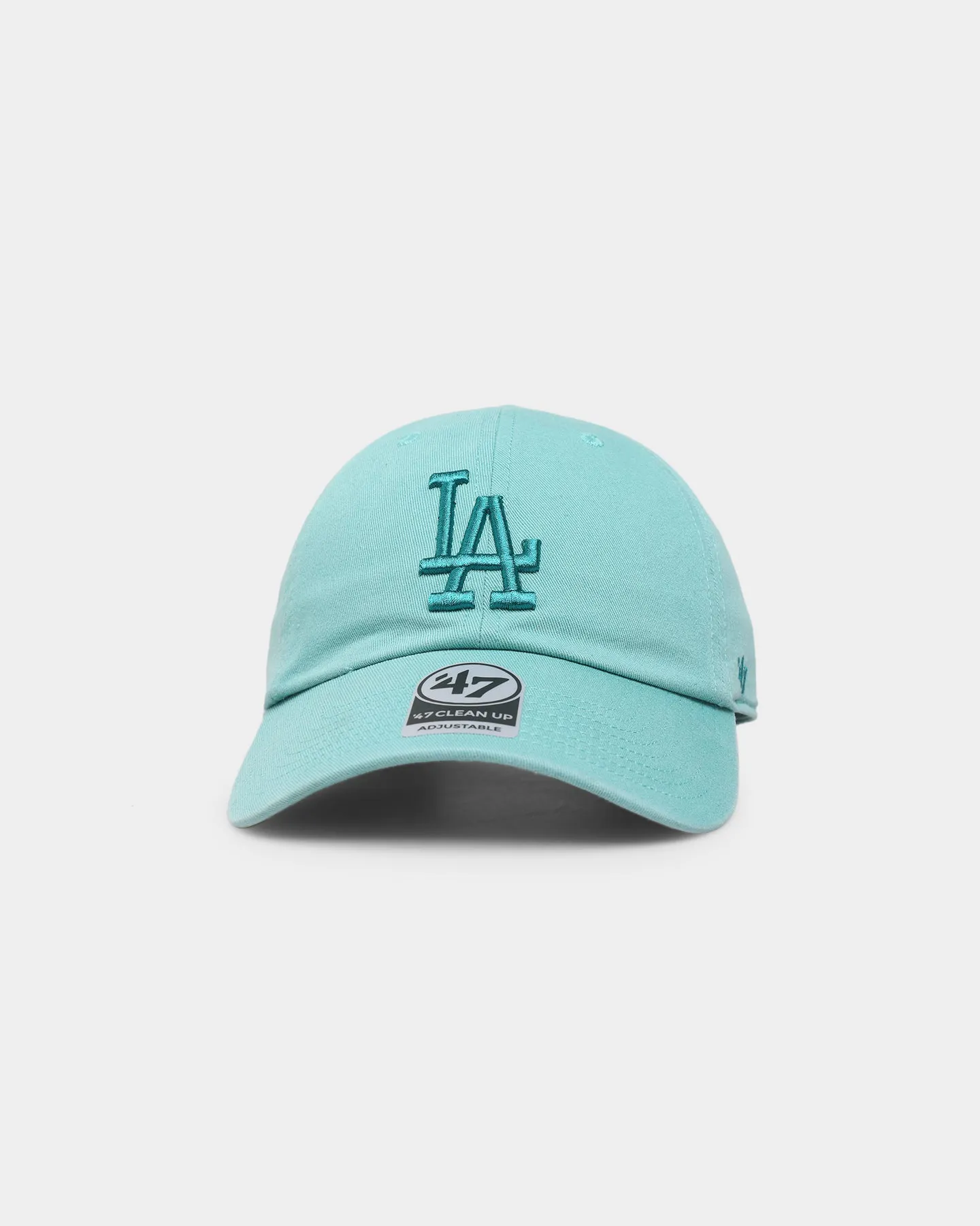 47 Brand Los Angeles Dodgers Clean Up Strapback Lagoon