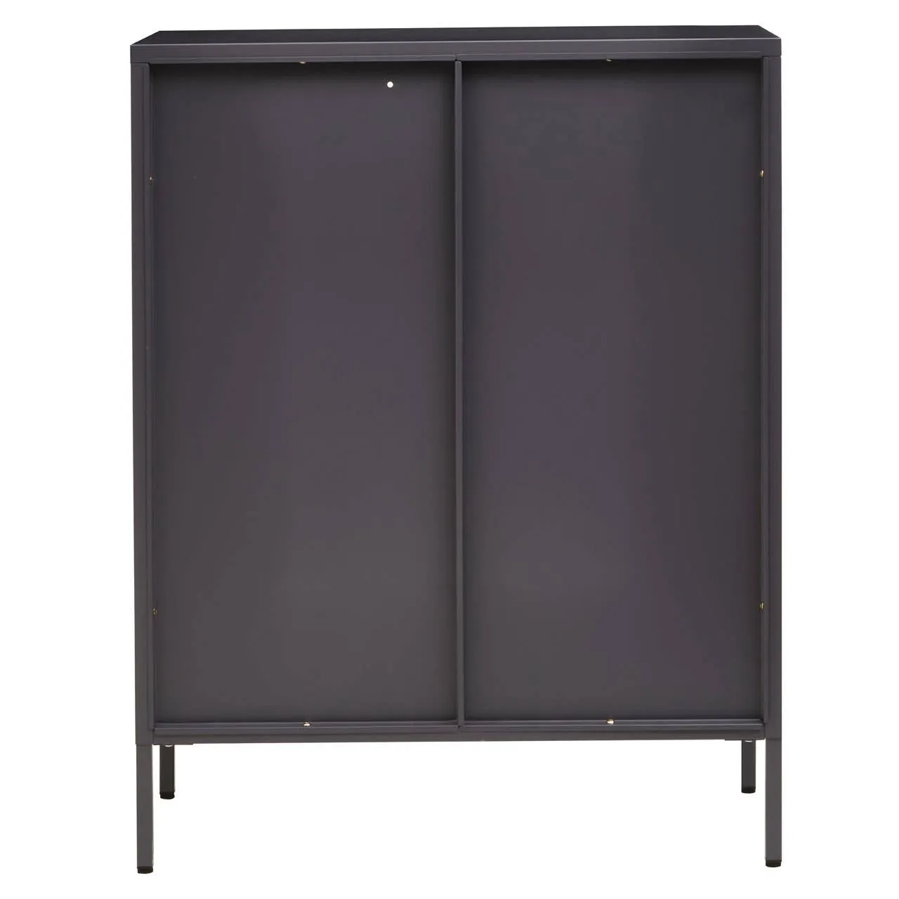 Acier Two Door Grey Cabinet