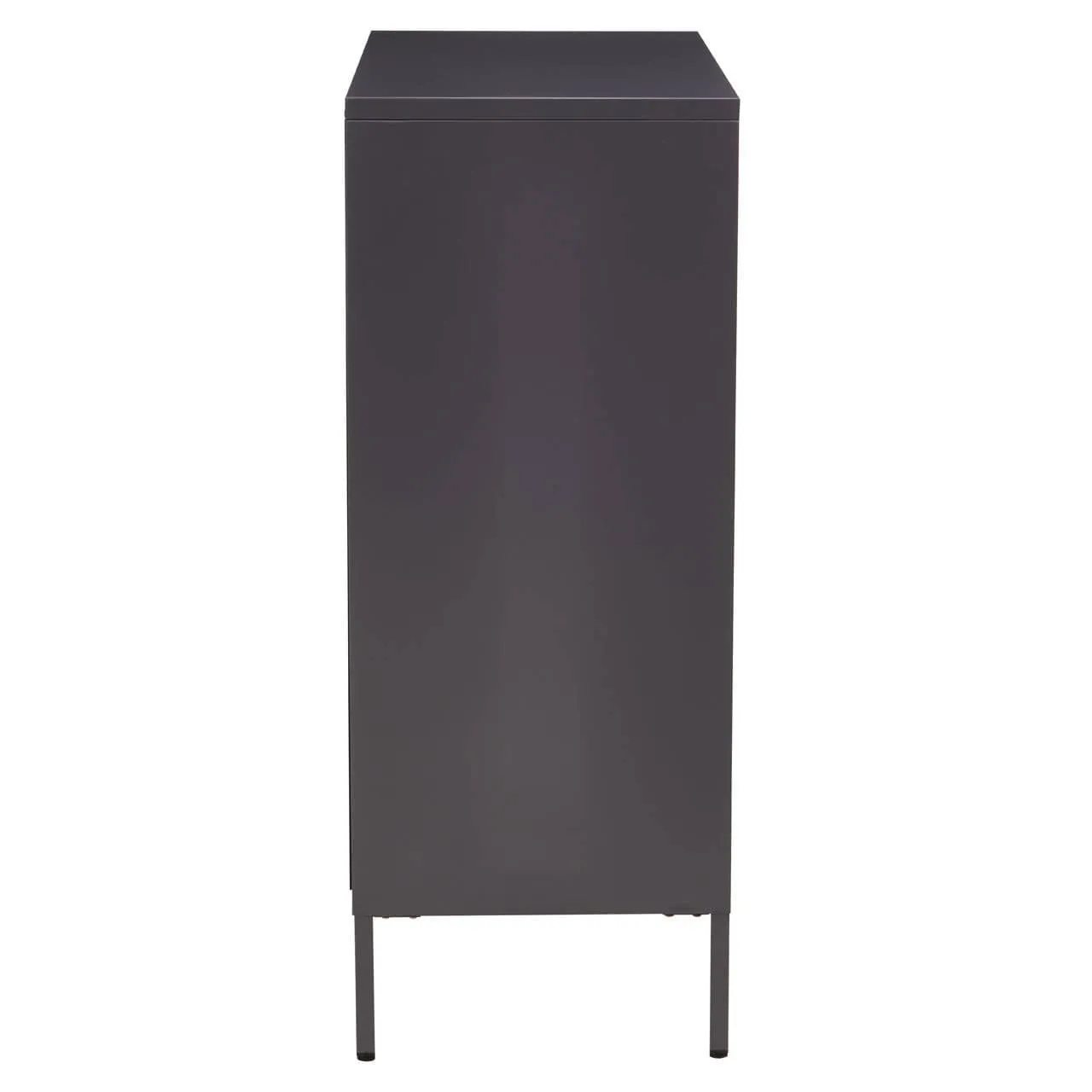 Acier Two Door Grey Cabinet