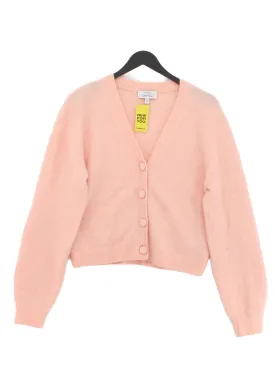 Pink Womens S Cardigan with Polyamide, Elastane, and Wool Blend from & Other Stories