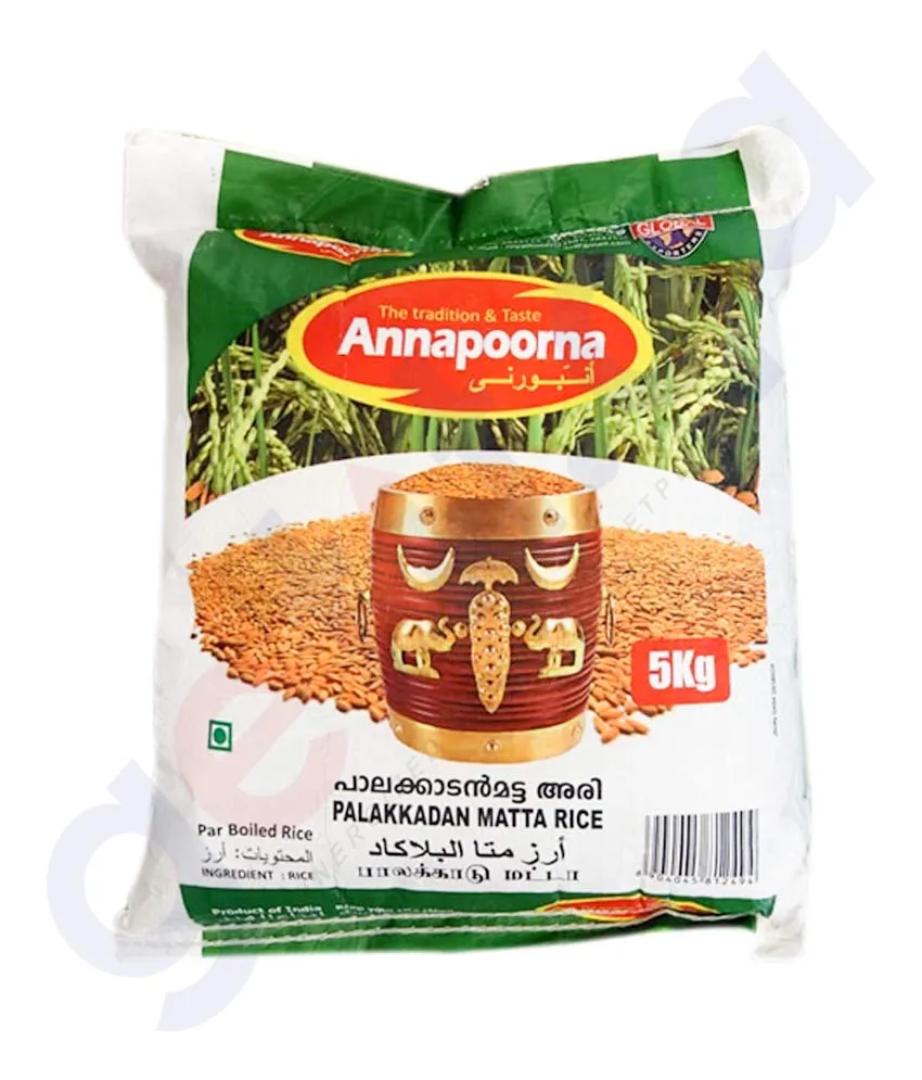 ANNAPOORNA PALAKKADAN MATTA RICE 5KG