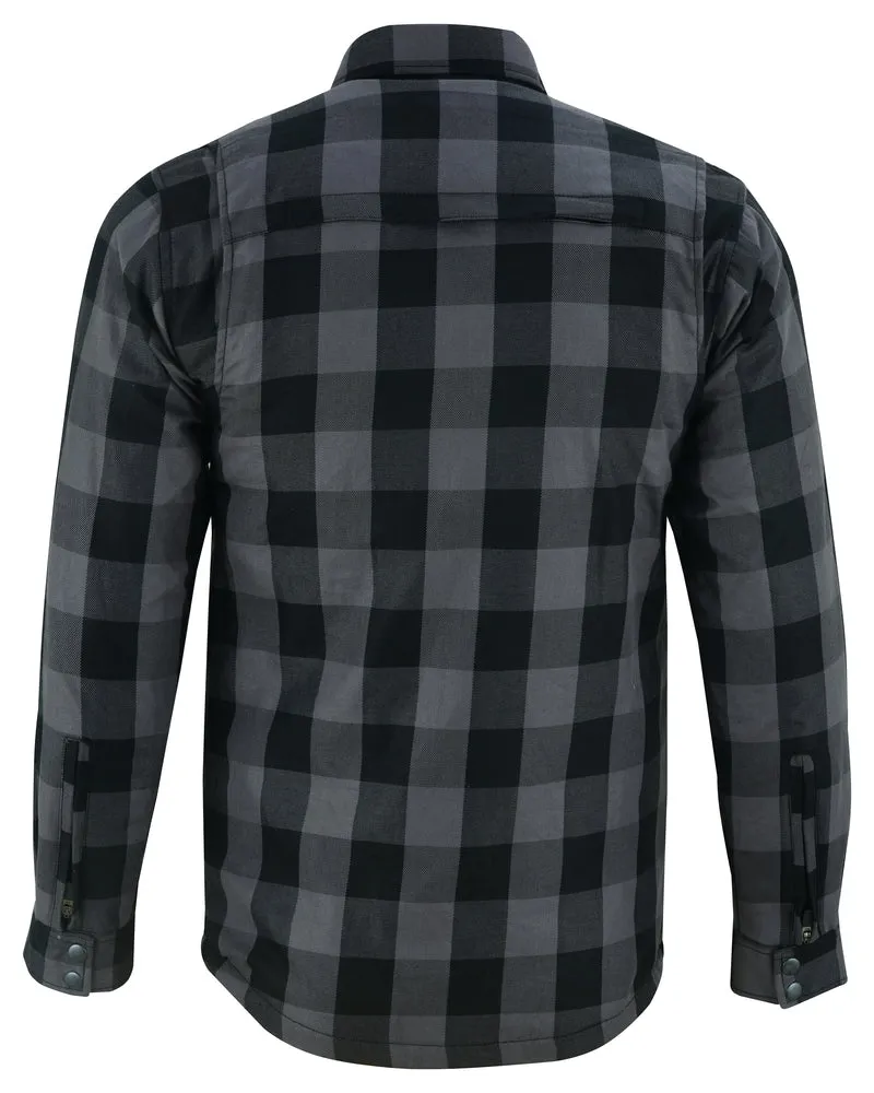 Armored Flannel Shirt - Gray