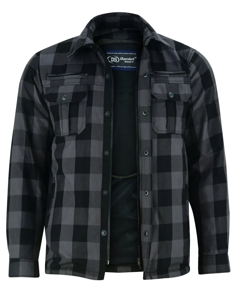 Armored Flannel Shirt - Gray