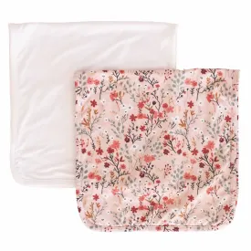 Autumn Blooms 2pc Burp Cloth Set