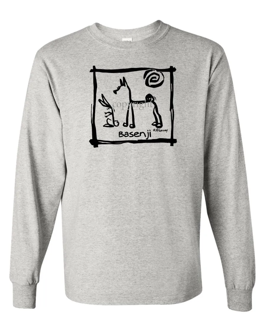 Basenji - Cavern Canine - Long Sleeve T-Shirt