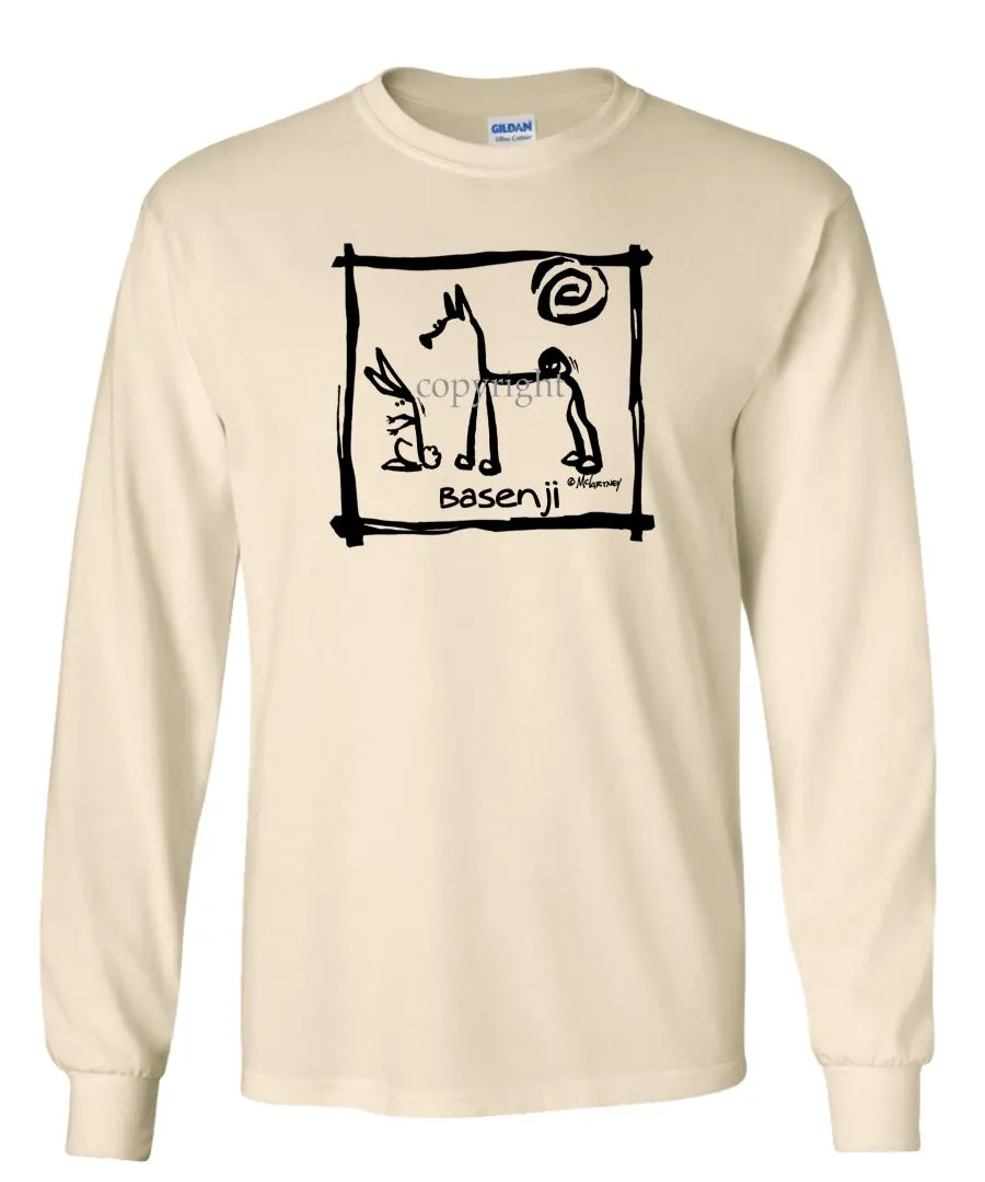 Basenji - Cavern Canine - Long Sleeve T-Shirt