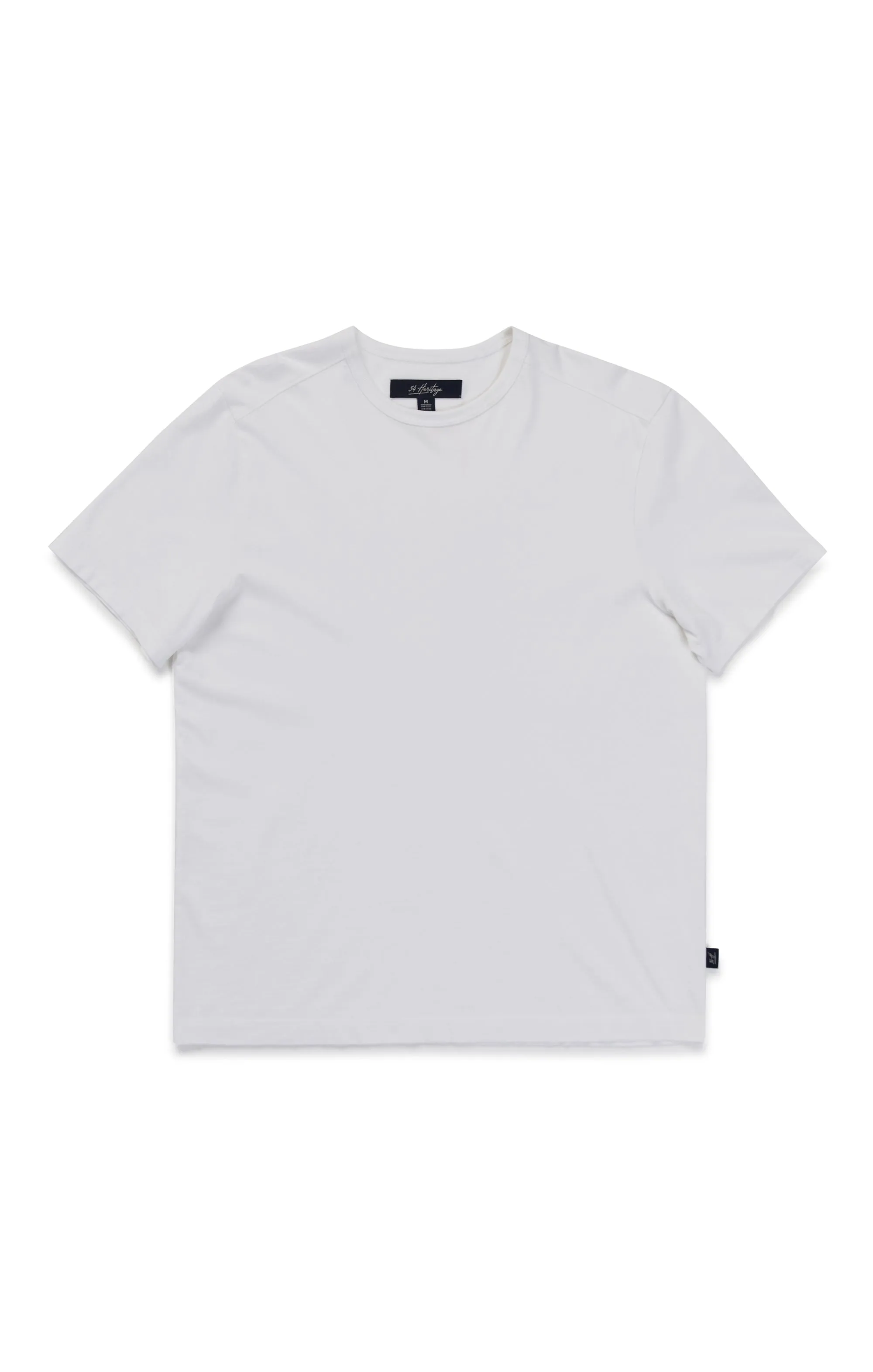 Basic Crew Neck T-Shirt in White