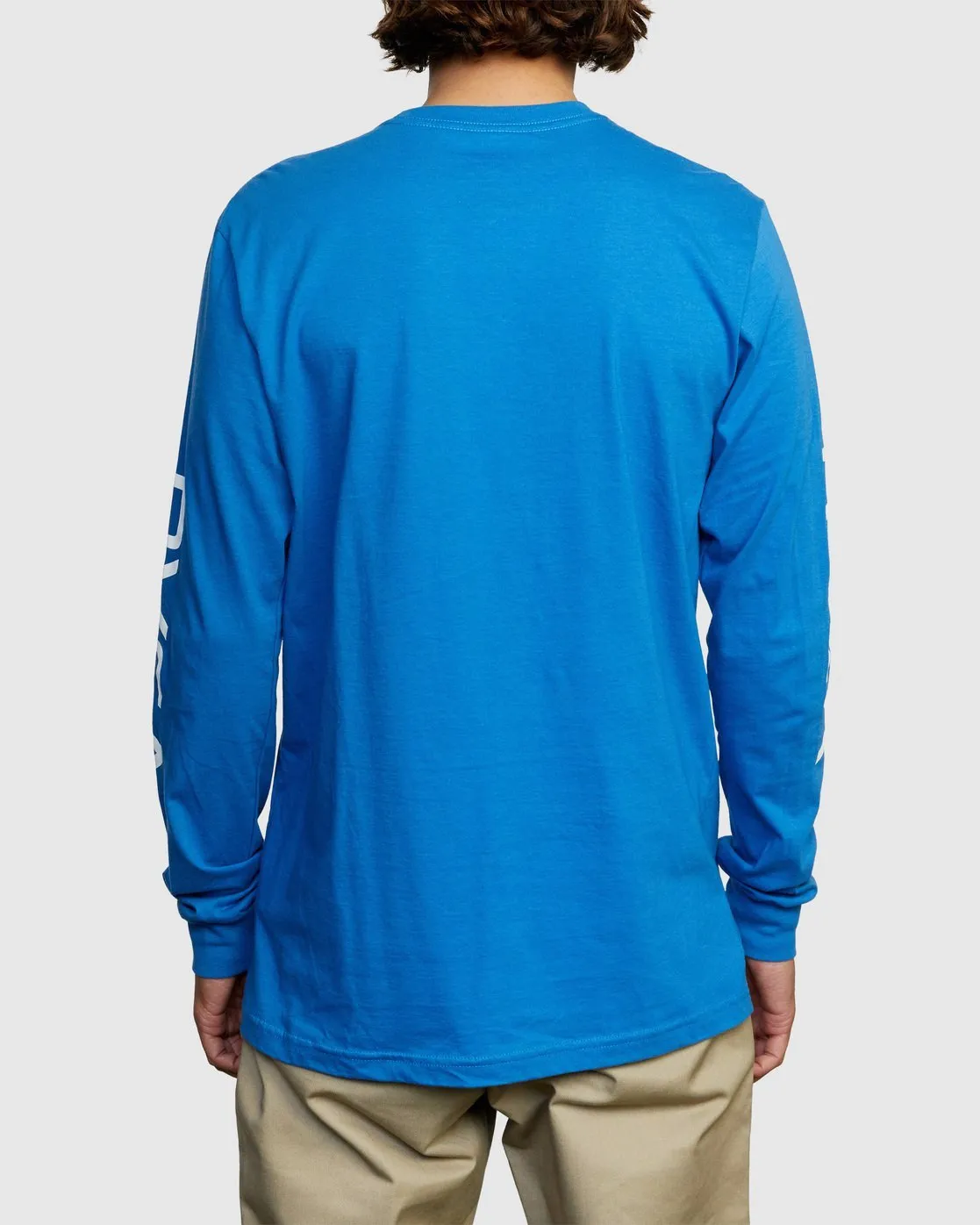 Big RVCA Long Sleeve Tee - French Blue