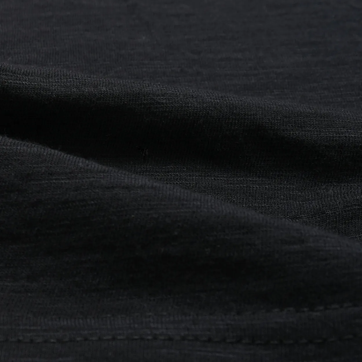 Black Slub S/S Polo