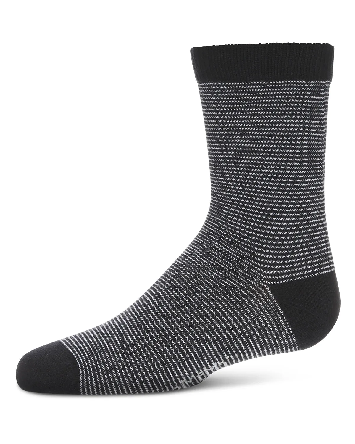 Boys' Horizontal Stripe Crew Socks