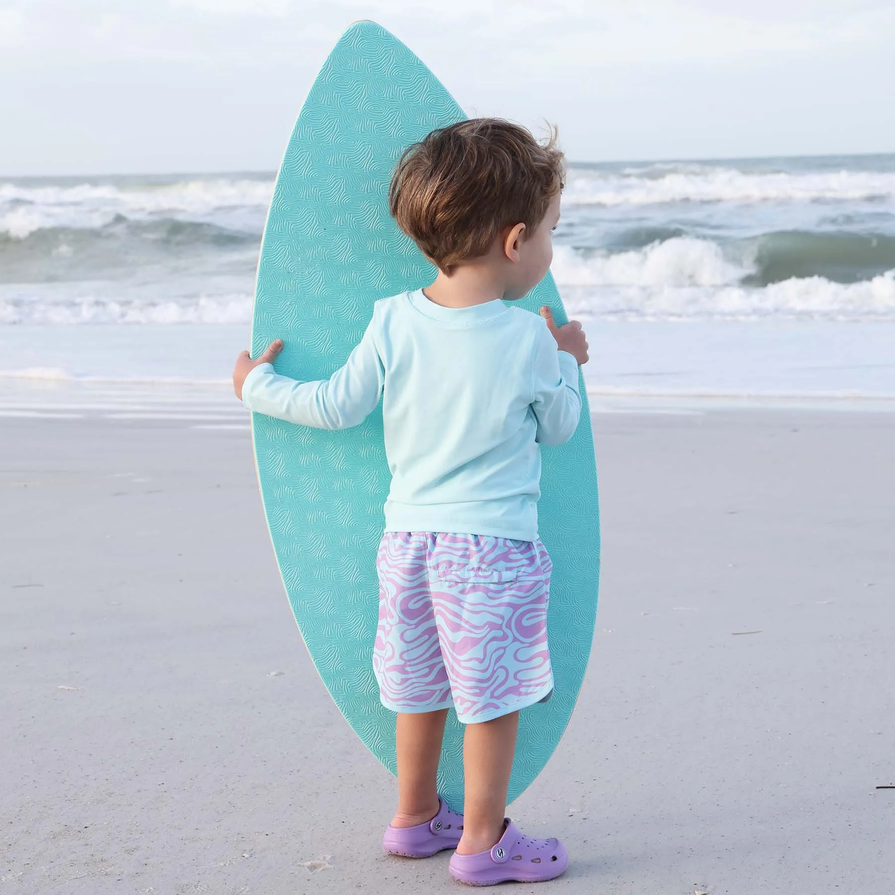 Boy's Swim Trunks | Wavy Days