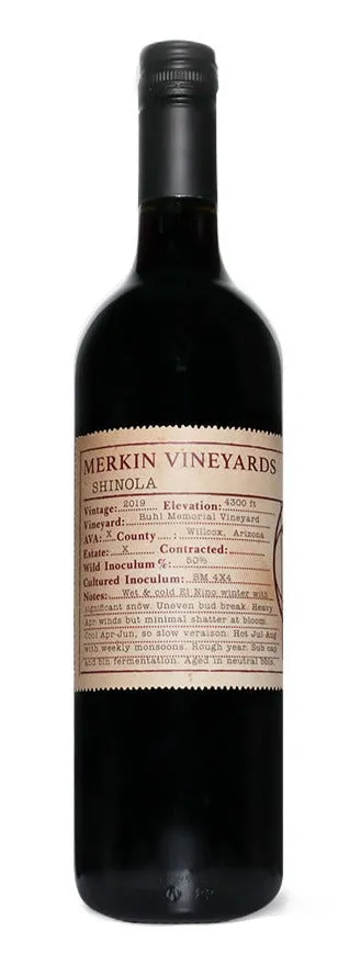 Caduceus Cellars Merkin Vineyards Shinola Red Table Wine