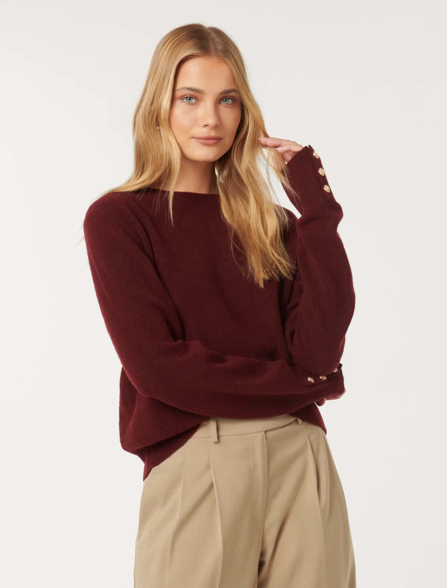 Camille Brushed Knit Jumper