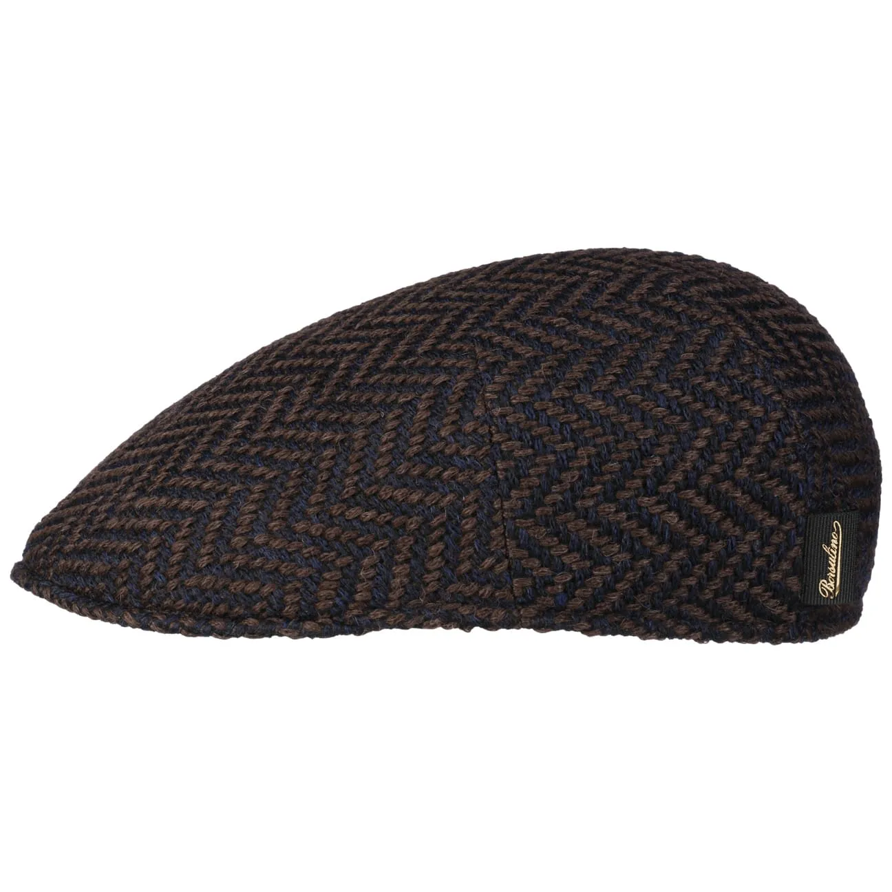 Castellaro Alpaca Flat Cap by Borsalino