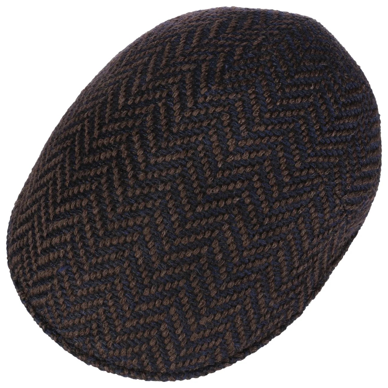 Castellaro Alpaca Flat Cap by Borsalino