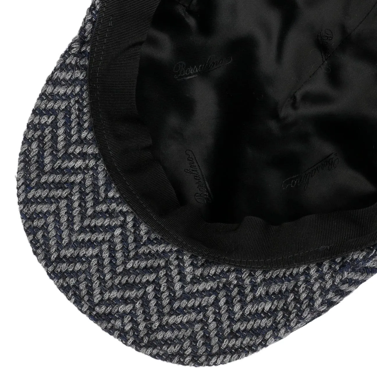 Castellaro Alpaca Flat Cap by Borsalino