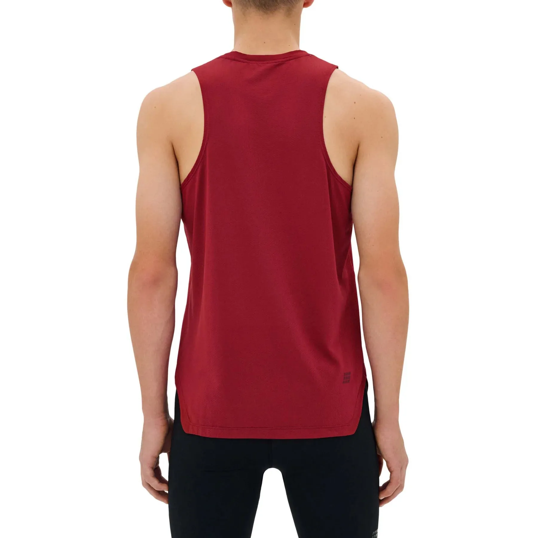 CEP Men's The Run Tank Top Round Neck v5 - Dark Red