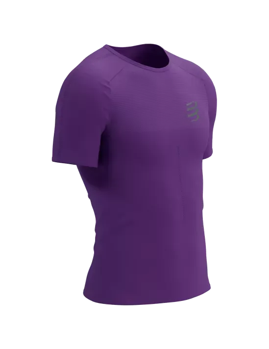 Compressport Men's Performance SS Tshirt - Royal Lilac