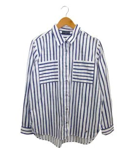 COTTON PKT STRIPE SHIRT