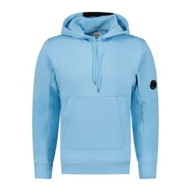 CP COMPANY Micro Lens Diagonal Raised Hoodie Blue