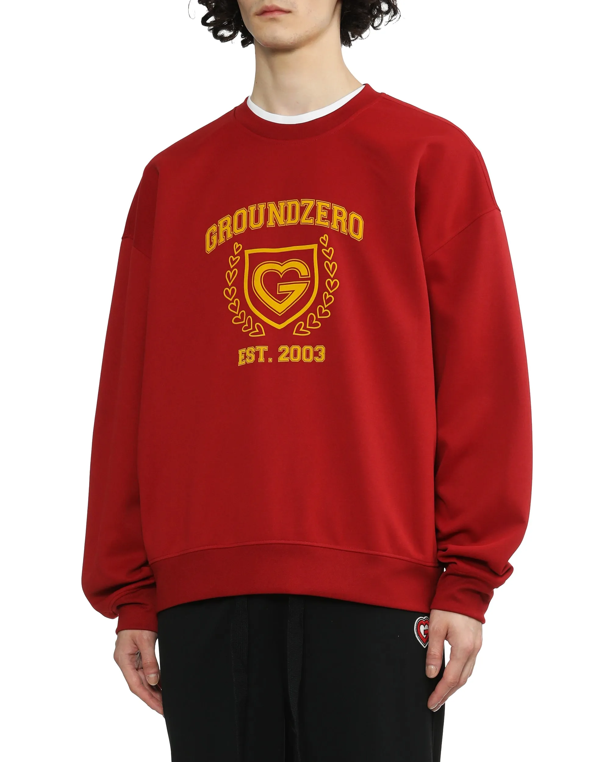 Crew Neck Logo-printed Sweatshirt