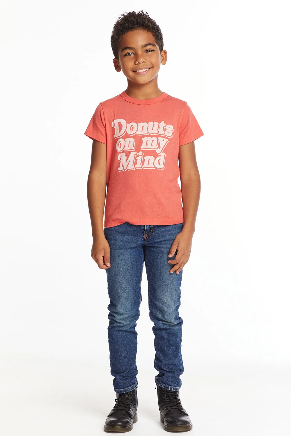 Donuts On My Mind Boys Tee