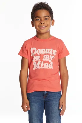 Donuts On My Mind Boys Tee