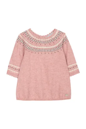 Dress - Mid pink knit