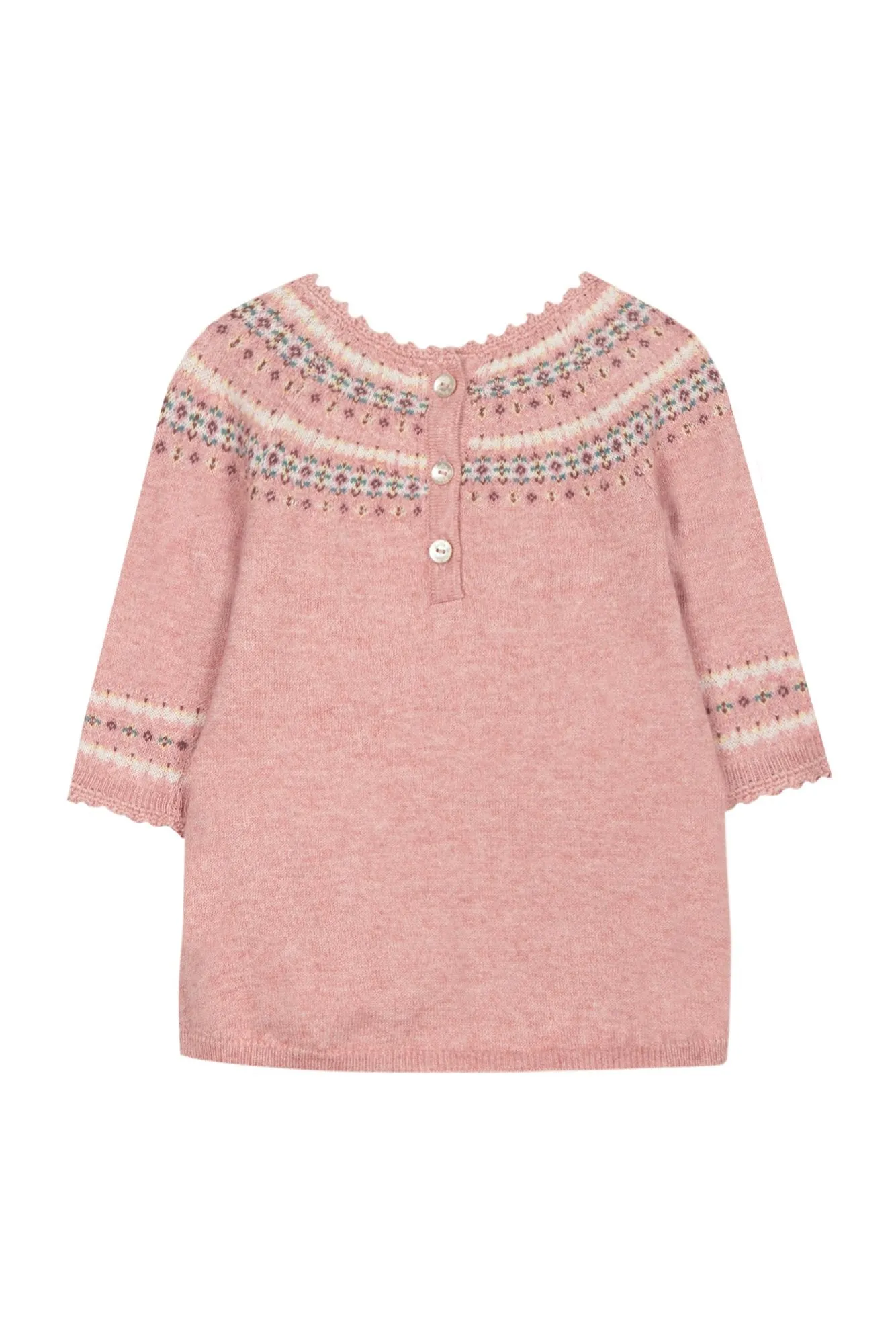 Dress - Mid pink knit