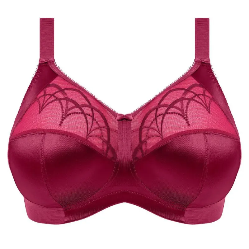 Elomi Cate Wireless Bra Red