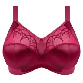 Elomi Cate Wireless Bra Red