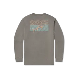 FieldTec™ Featherlight Tee - Marlin Waves - Long Sleeve