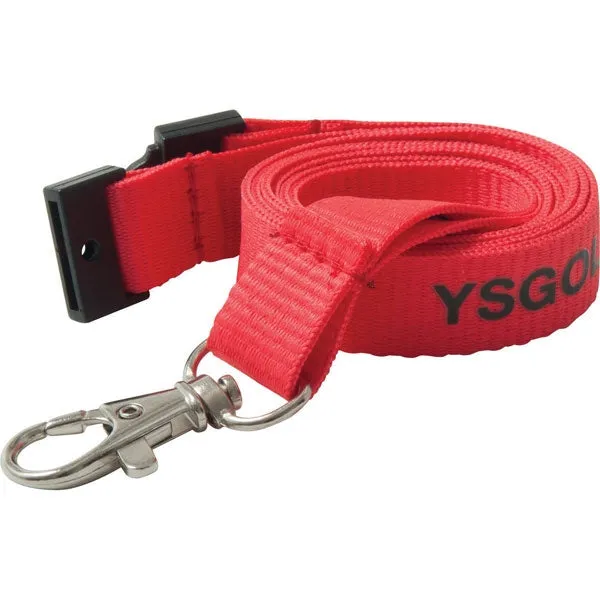 Flat Polyester Lanyard