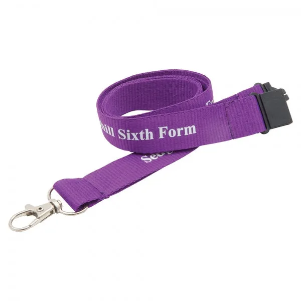 Flat Polyester Lanyard