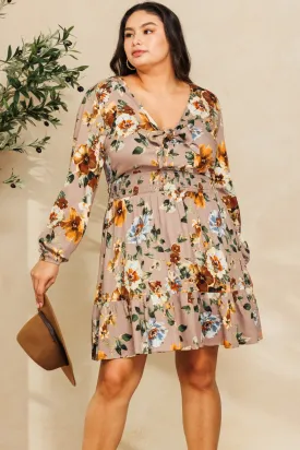 Floral Swing Mini Dress