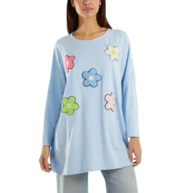 Fluffy Daisy Long Sleeve Top