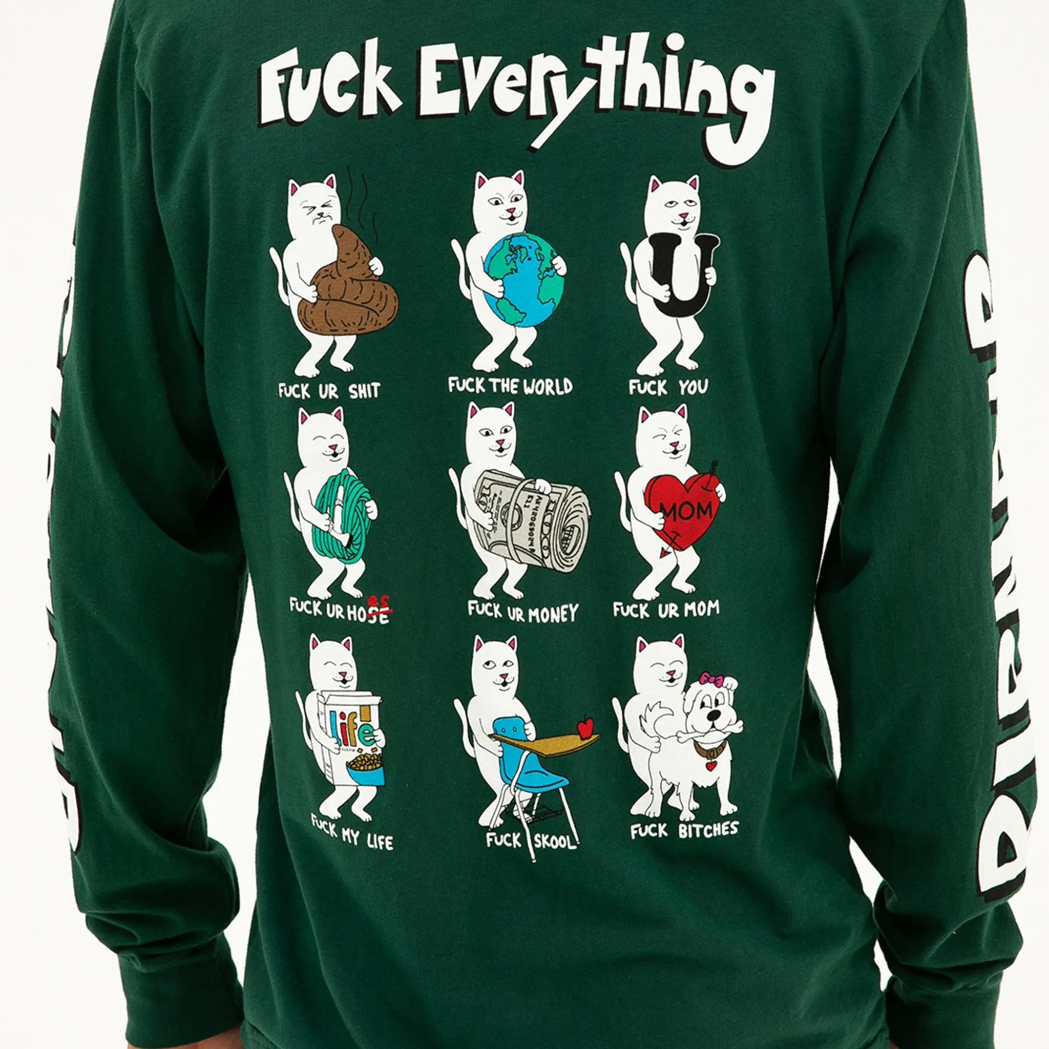 Fuck Everything L/S (Hunter Green)