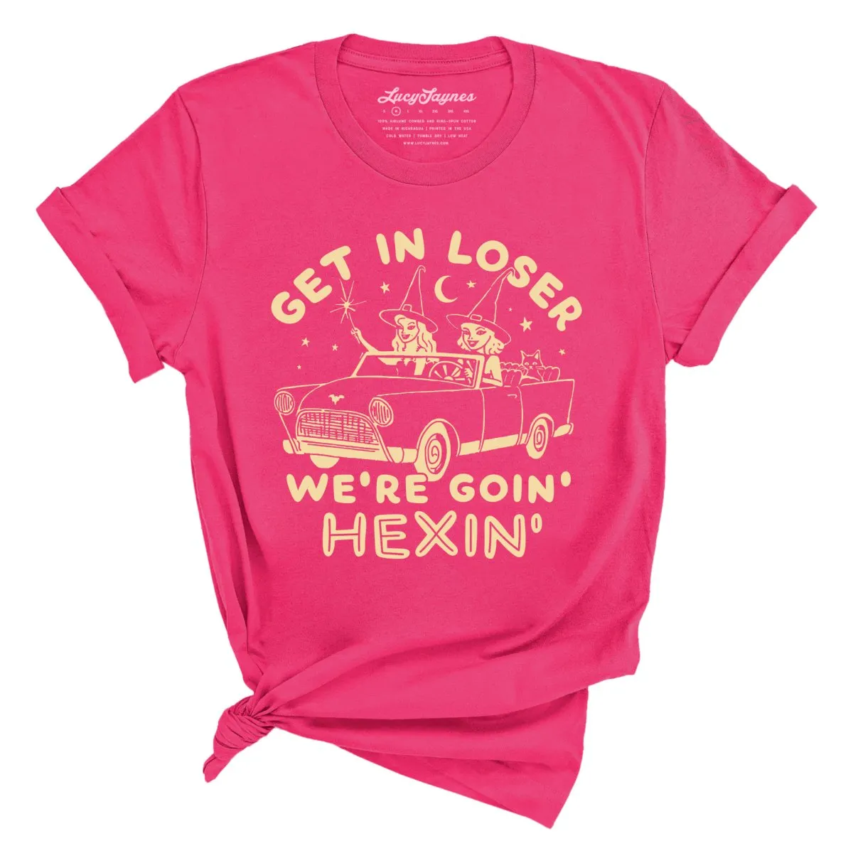 Get In Loser We're Goin' Hexin' Tee