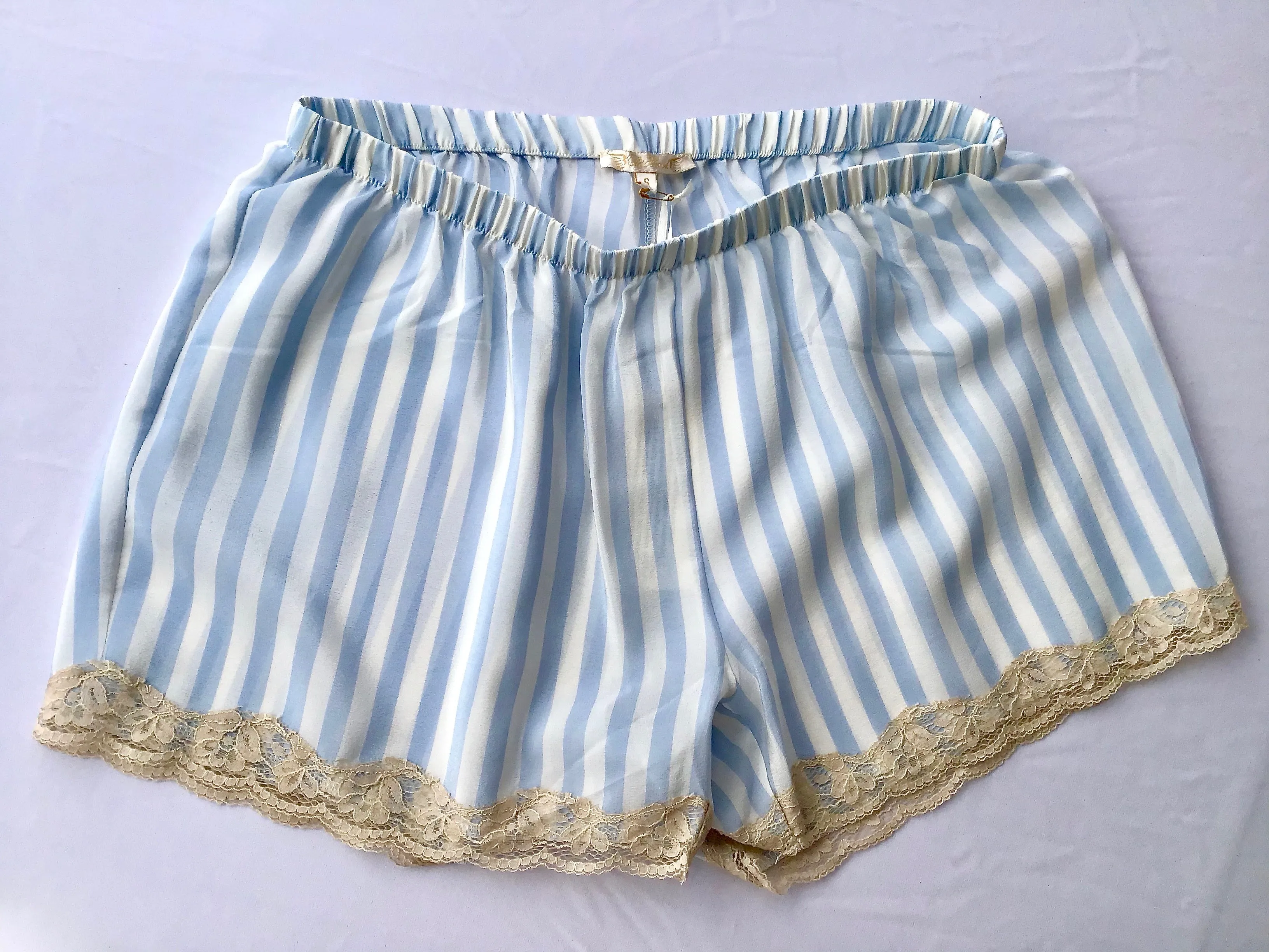 Golden Hawk Silk Lounge Shorts