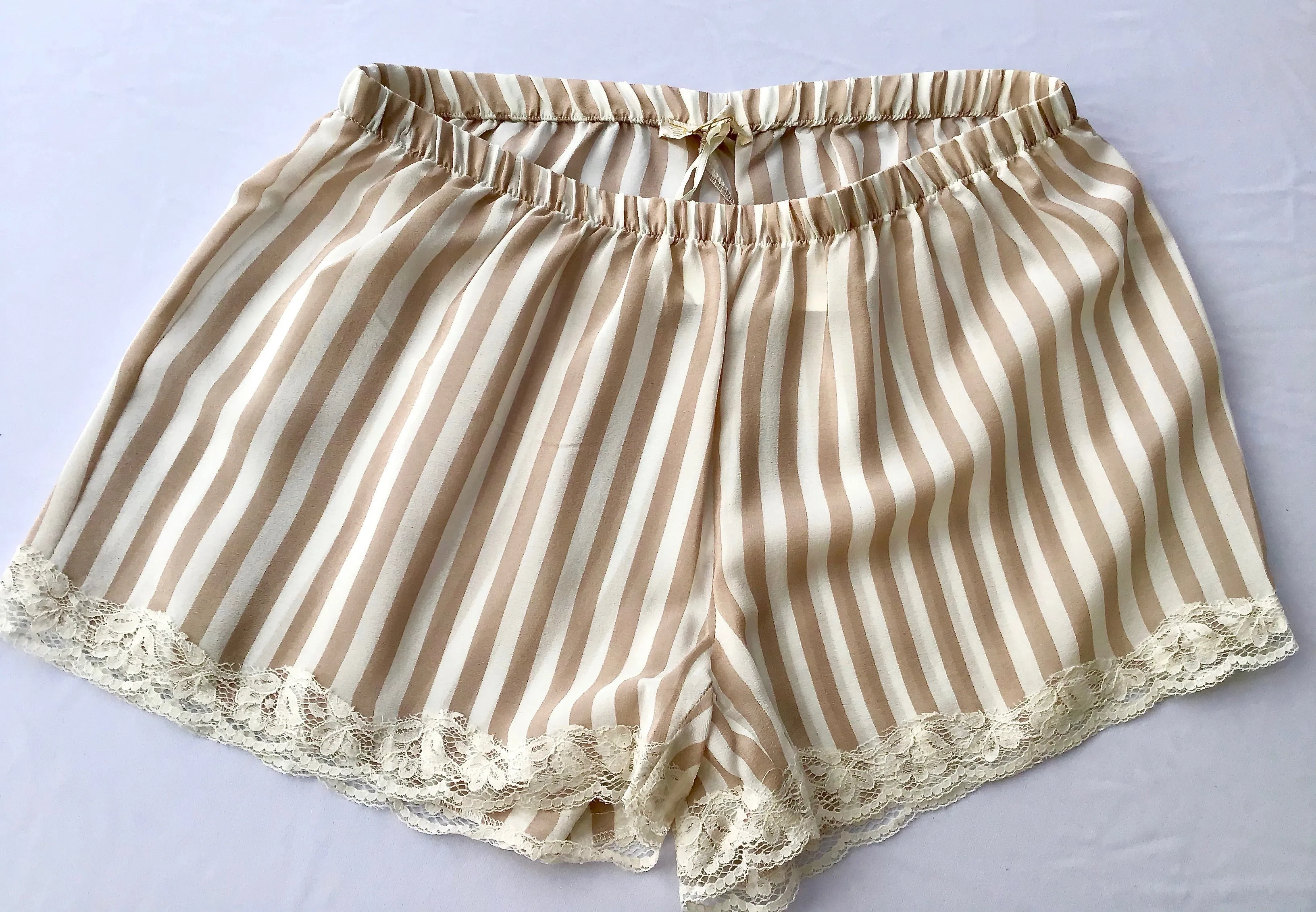 Golden Hawk Silk Lounge Shorts