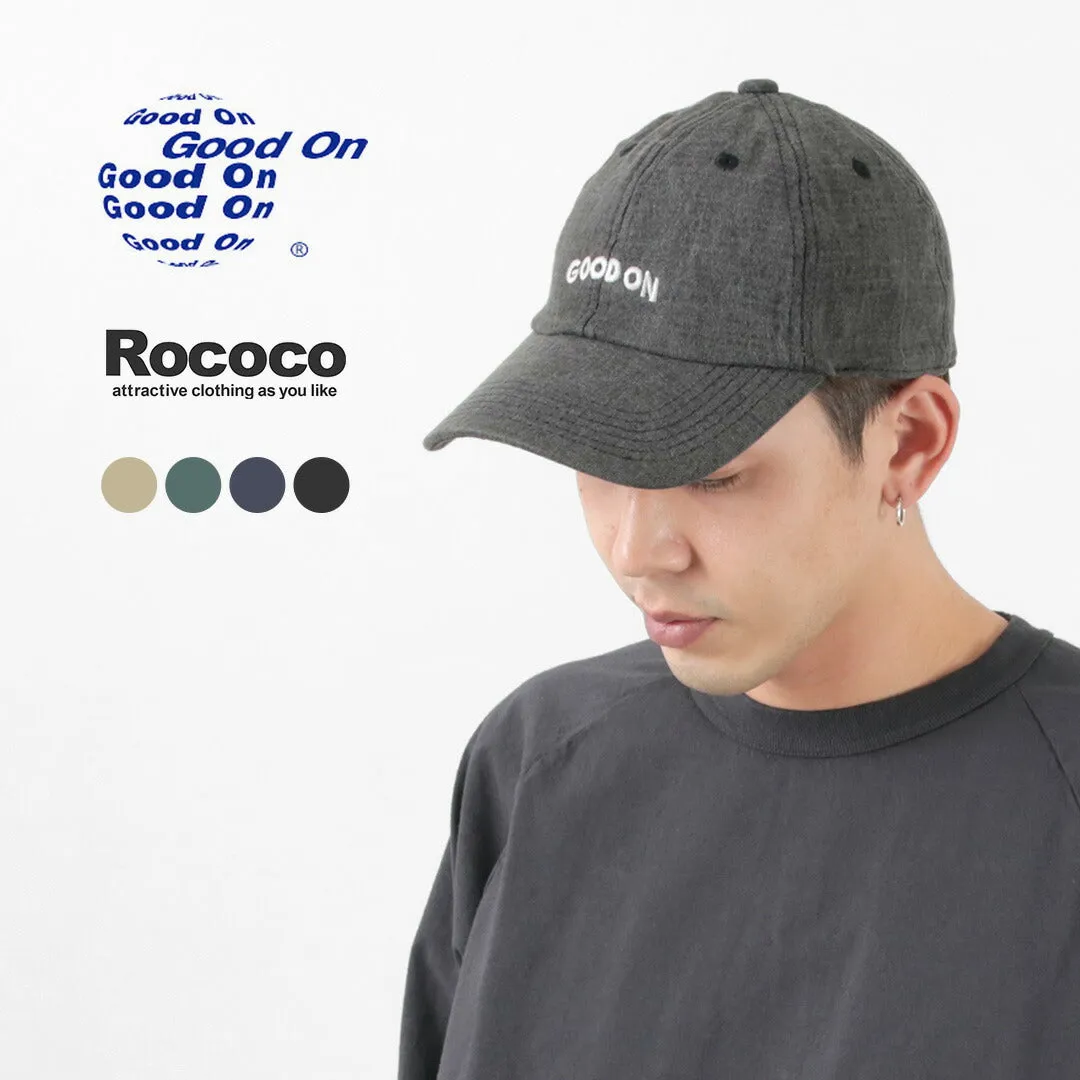 GOOD ON / GOOD ON Arch Logo Embroidered Cap