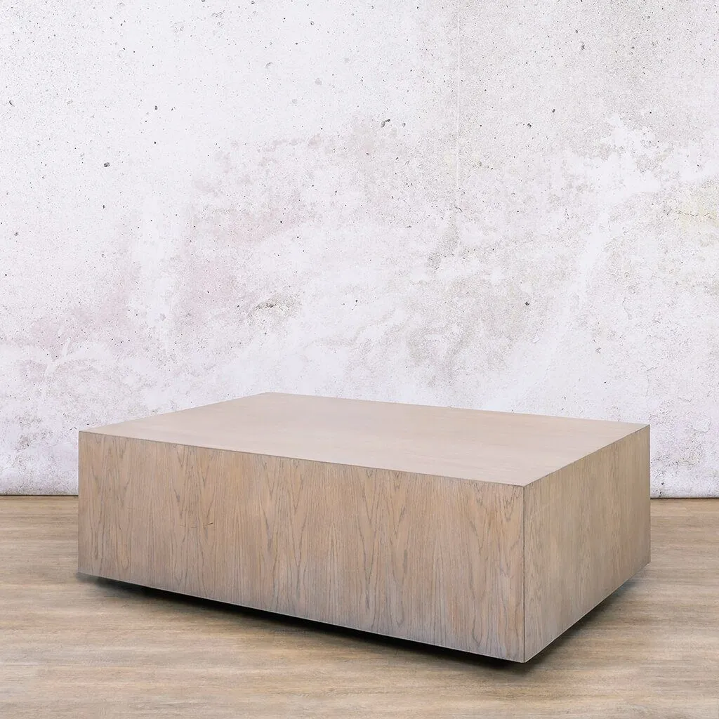 Gravitate Wood Coffee Table -  Antique Grey