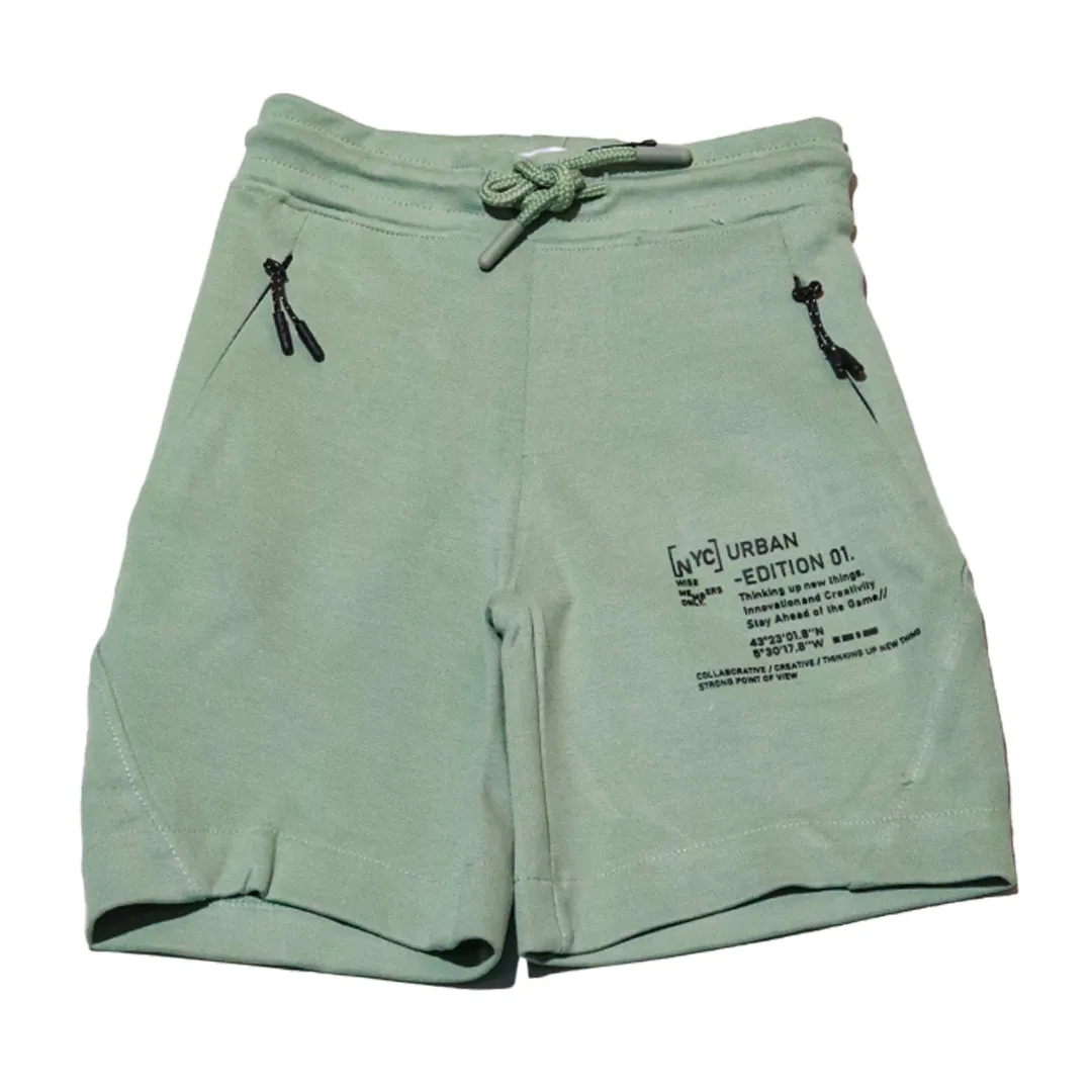 Green Active Shorts