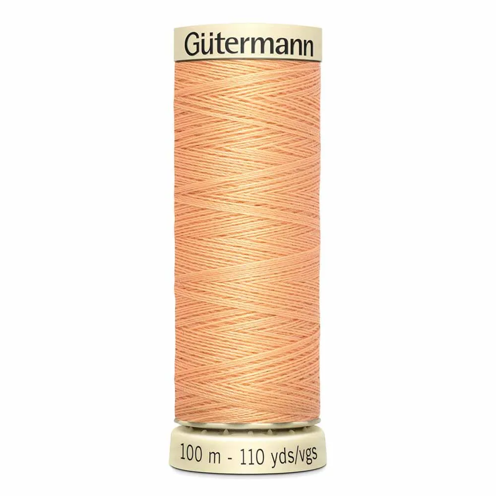 Gutermann Polyester Thread 100m #459 Powder Peach