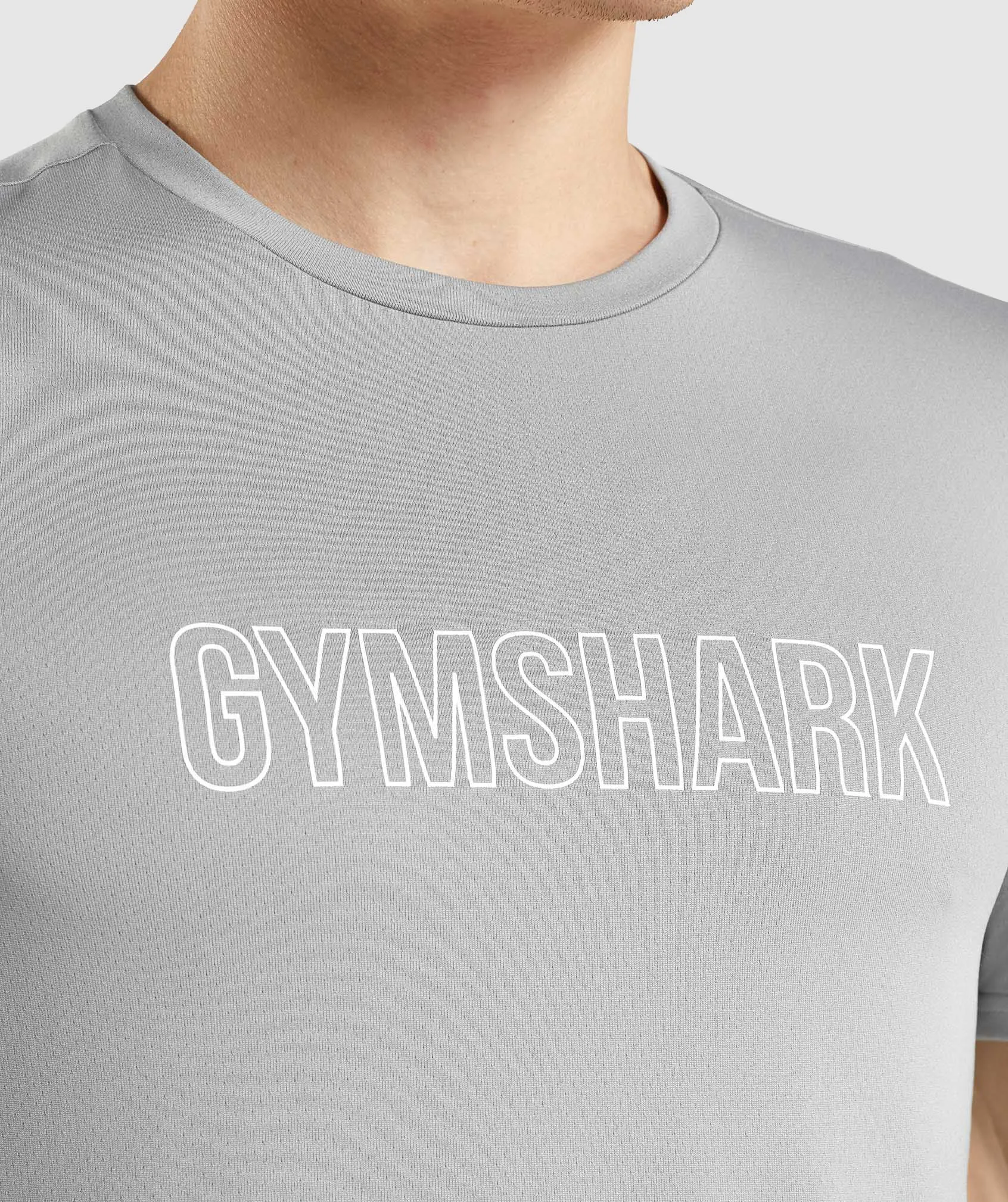 Gymshark Arrival Graphic T-Shirt - Smokey Grey