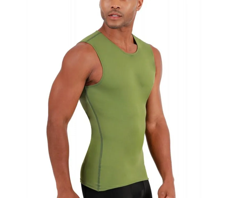 Insta Slim Big and Tall Compression Sleeveless Shirt 2TAT0N1BT